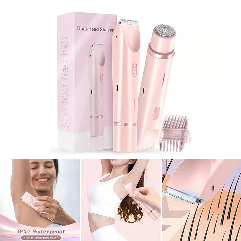 Dual-Head Hair Trimmer For Women