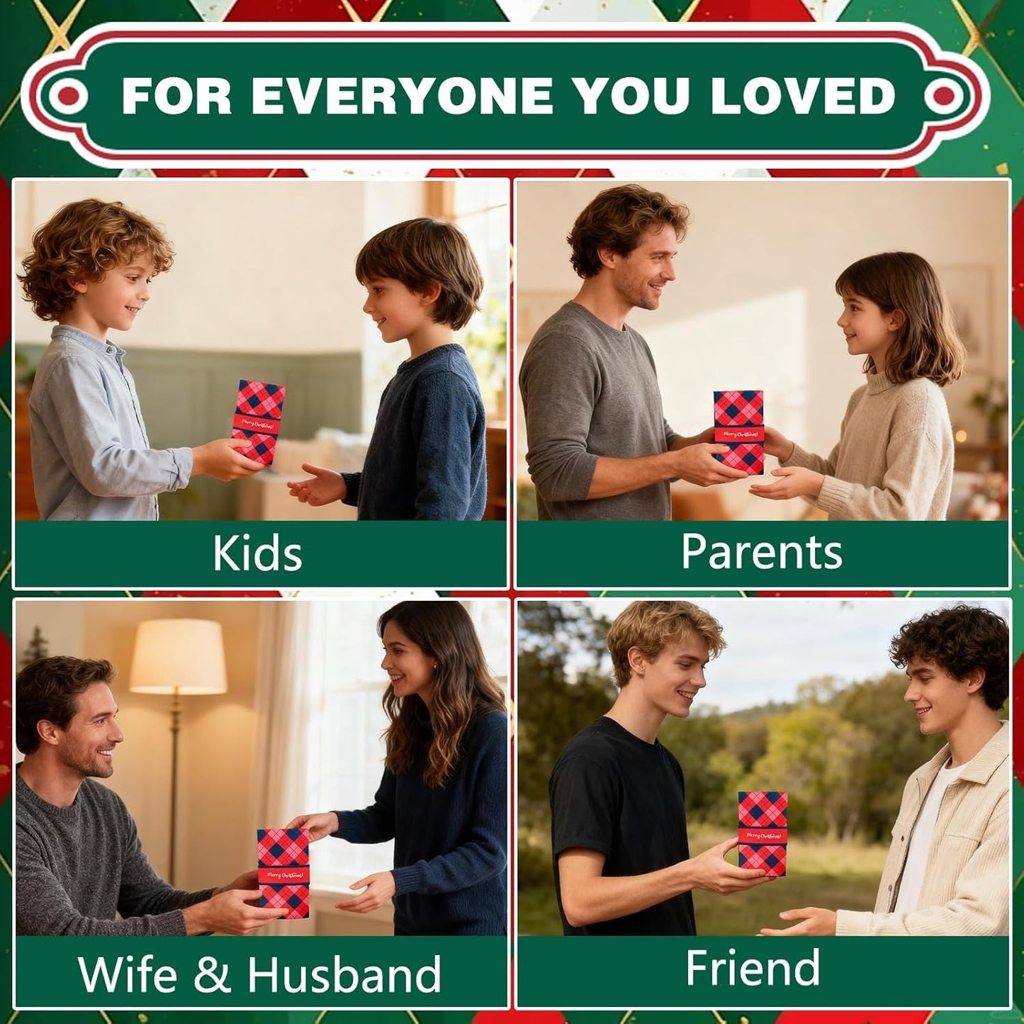 Handmade Christmas Gifts Card Booklet