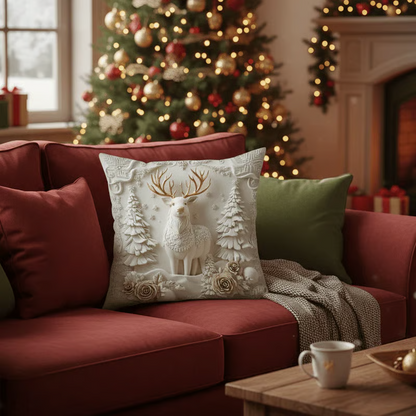 Christmas Themed Cushion Cover