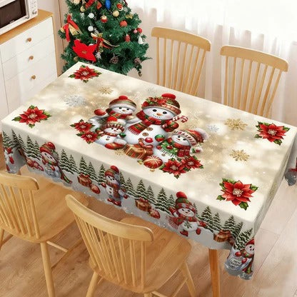 Christmas Specials-Stylish Christmas Printed Tablecloth