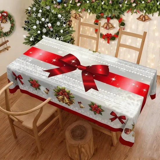 Christmas Specials-Stylish Christmas Printed Tablecloth