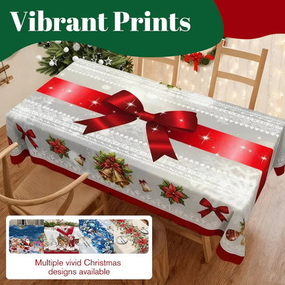 Christmas Specials-Stylish Christmas Printed Tablecloth