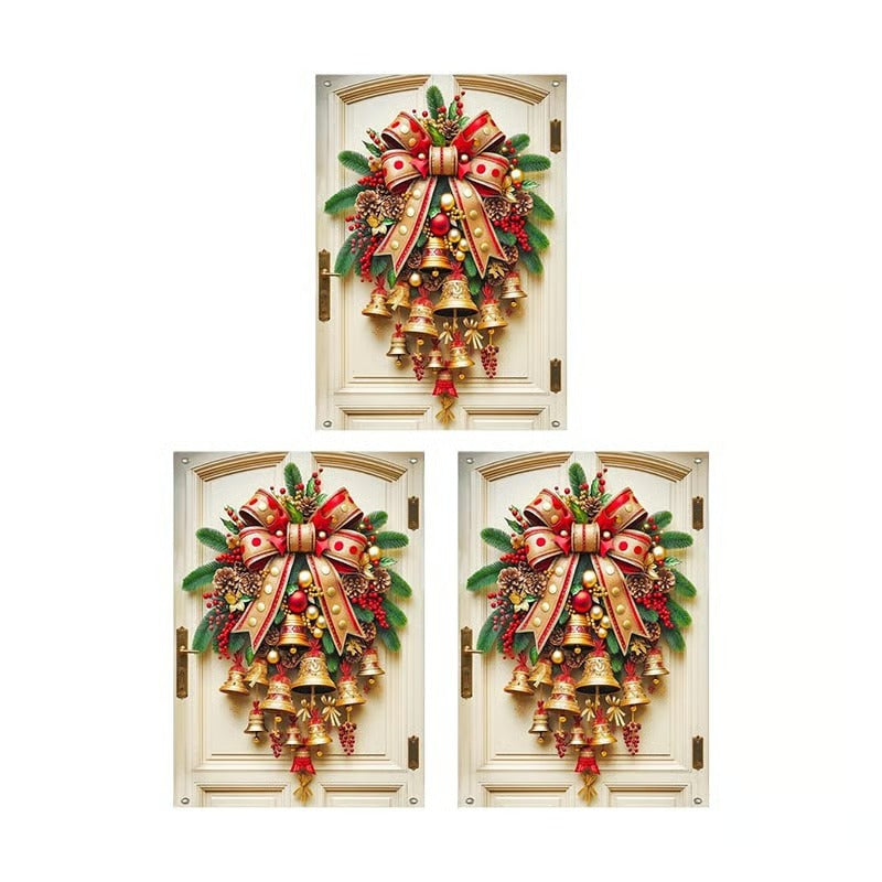 Christmas Bell Door Curtain