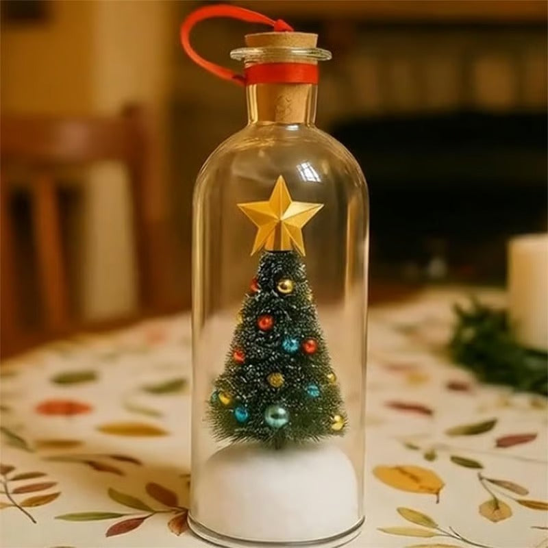 Christmas Tree In A Bottle