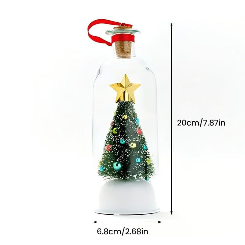 Christmas Tree In A Bottle