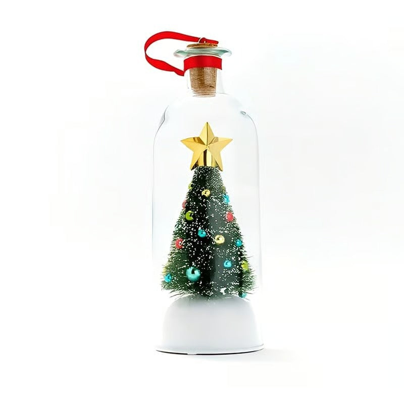 Christmas Tree In A Bottle
