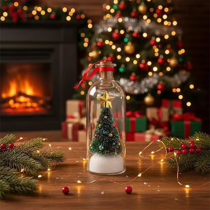 Christmas Tree In A Bottle
