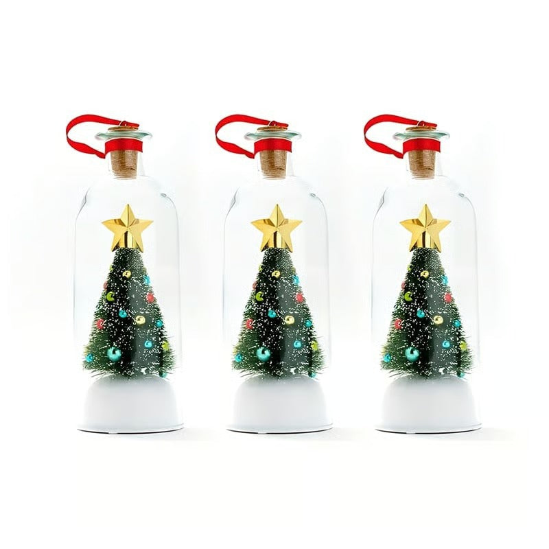 Christmas Tree In A Bottle