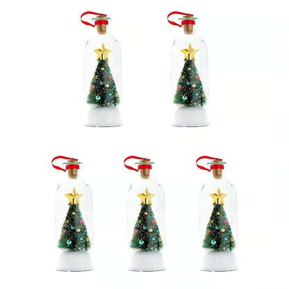 Christmas Tree In A Bottle