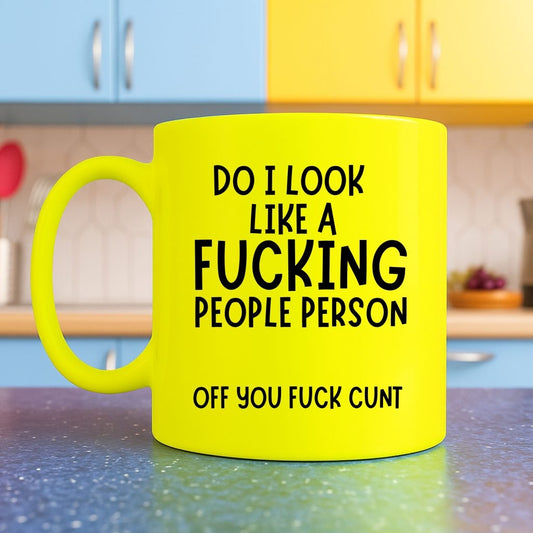 Neon Yellow Mug