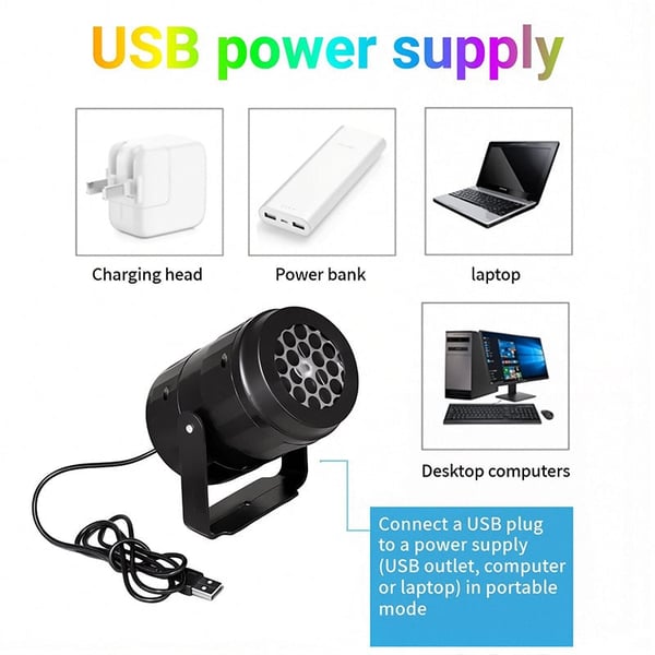 Christmas Projection Pattern Lamp