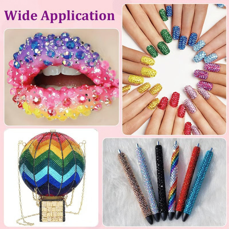 30000Pcs Resin Jelly Rhinestones For Bedazzling