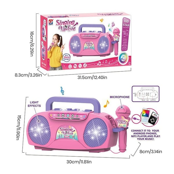 Kids Microphone And Stand