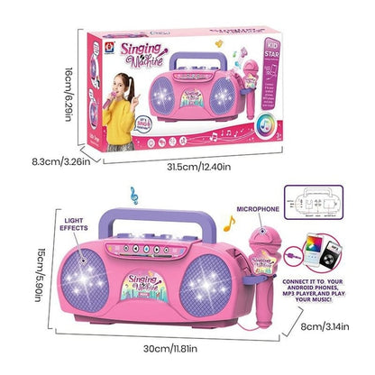 Kids Microphone And Stand