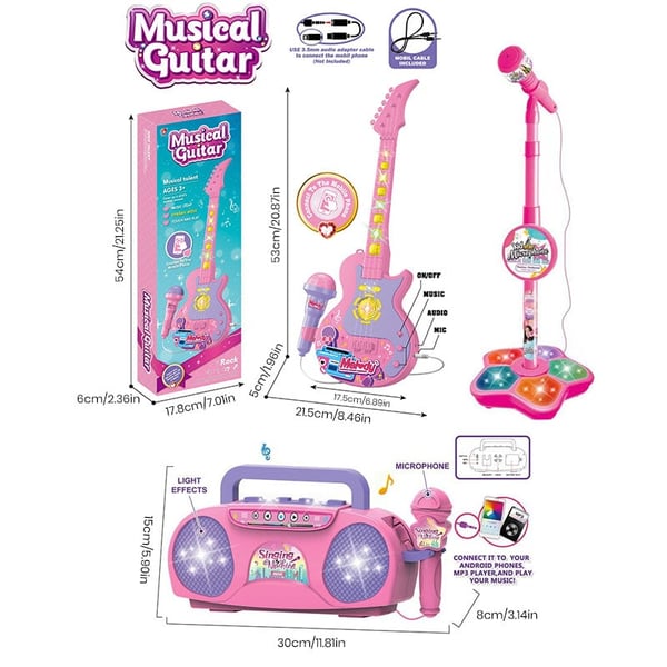 Kids Microphone And Stand