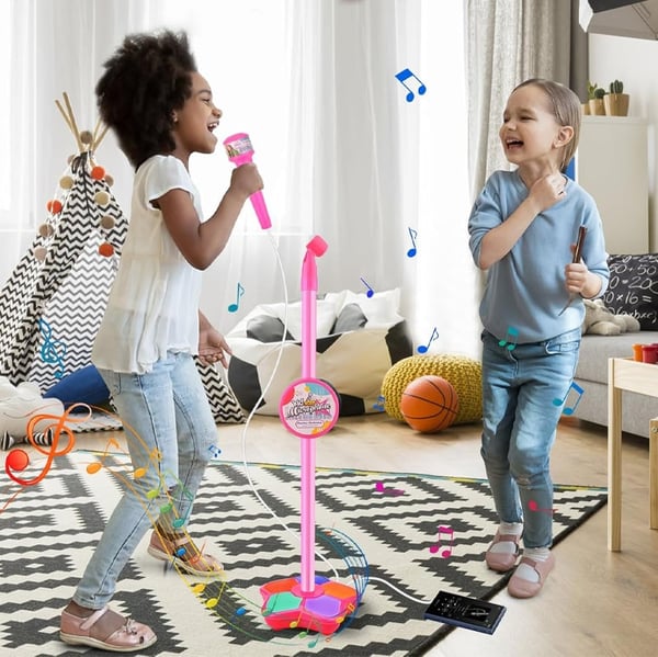 Kids Microphone And Stand