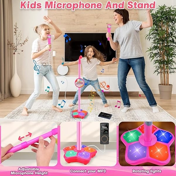 Kids Microphone And Stand