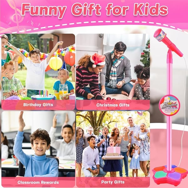 Kids Microphone And Stand