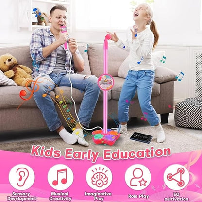 Kids Microphone And Stand