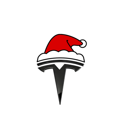 Waterproof Santa Hat Christmas Stickers