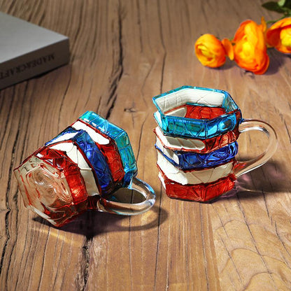 Ceramic Innovative 3D Painting Book Mug