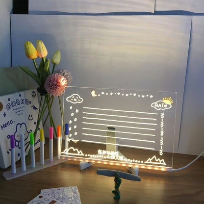 LED Note Board With Colors