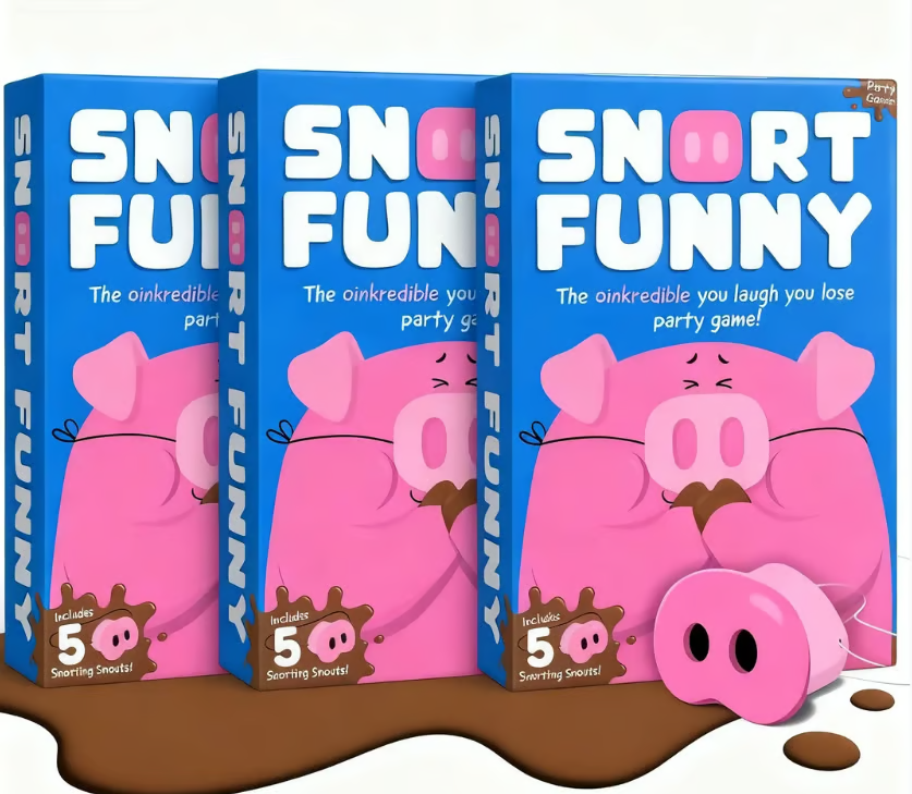 Piggy Nose Puzzle & Game Set