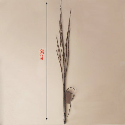 Simulated LED Birch Branch Light