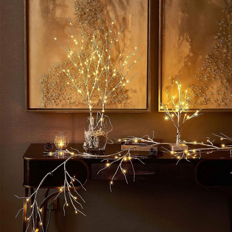Simulated LED Birch Branch Light