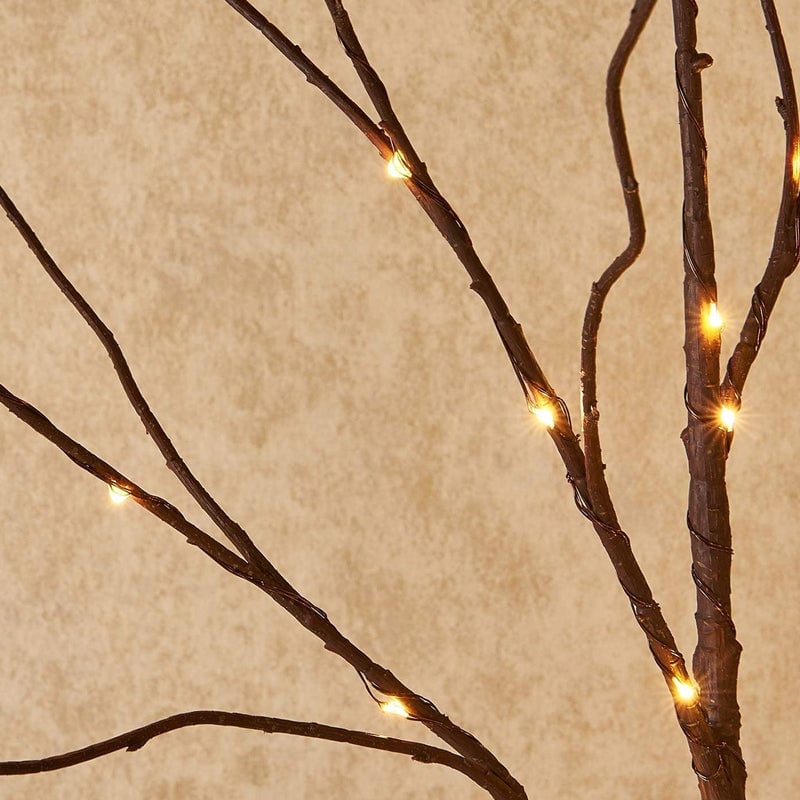 Simulated LED Birch Branch Light