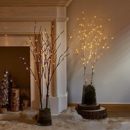 Simulated LED Birch Branch Light