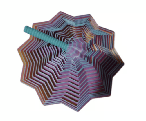 3D Printed Expanded Sensory Fidget Star