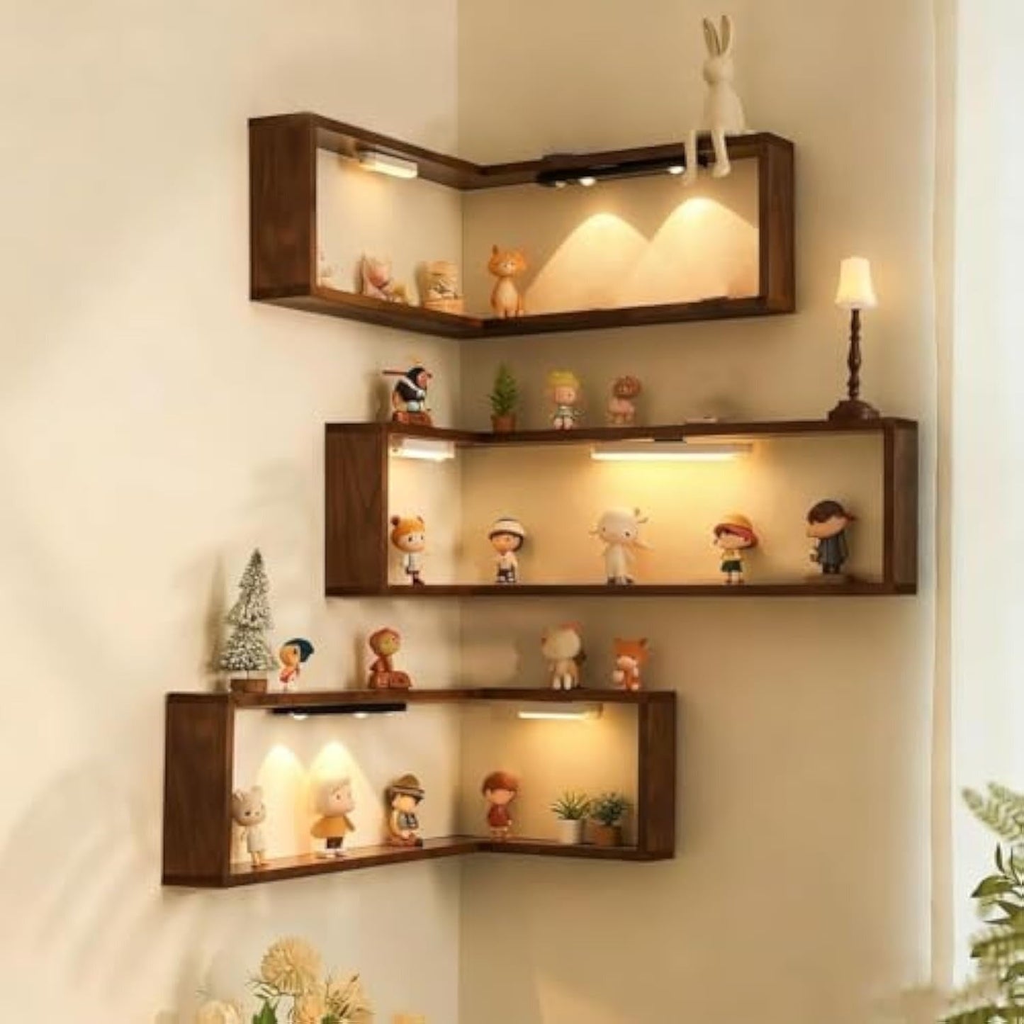 Smart Corner Shelves