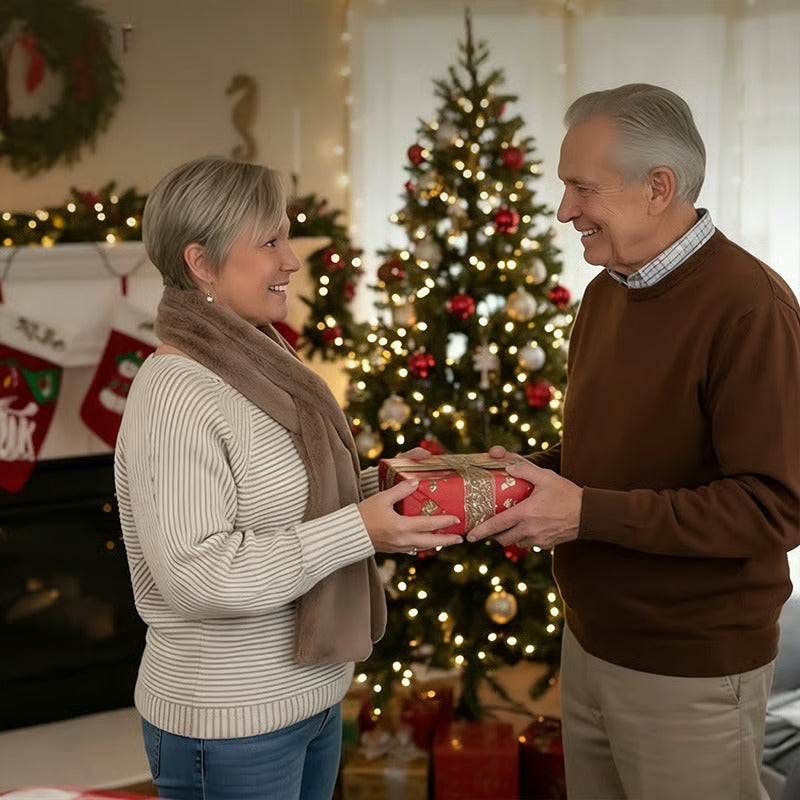 Hidden Zipper Pocket Scarf