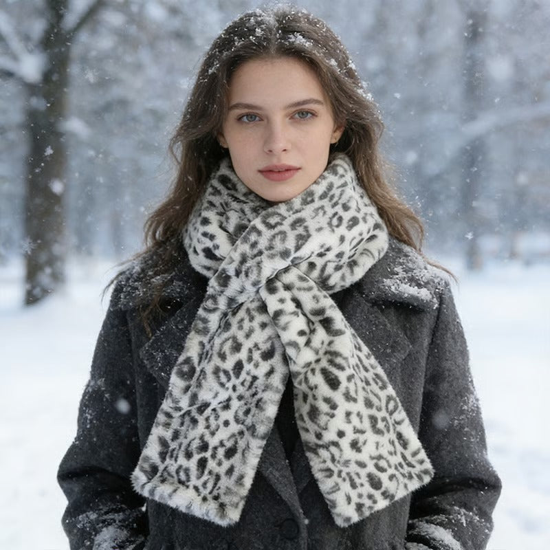 Hidden Zipper Pocket Scarf