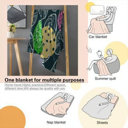 Super Soft Christian Bible Jesus Throw Blanket