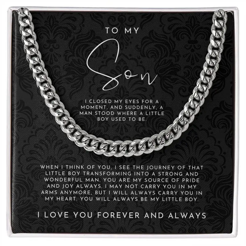 To My Son Necklace
