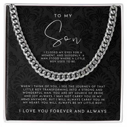 To My Son Necklace
