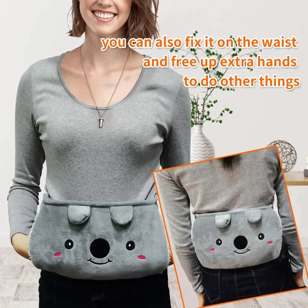 Plush Hot Water Bottle Belt