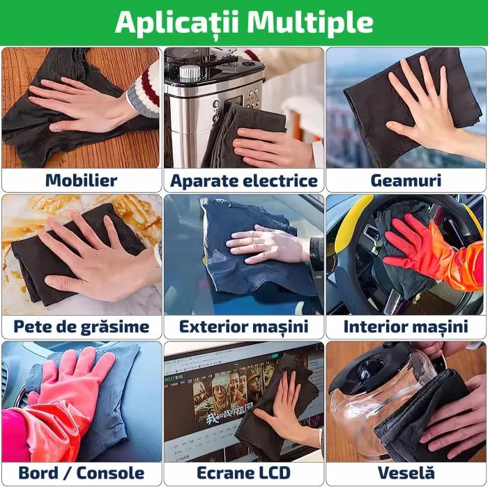 Magic Microfiber Cloth (set Of 5 Pieces)