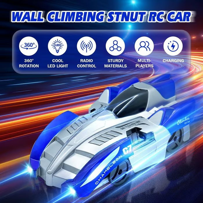Wall Climbing Remote Control Car
