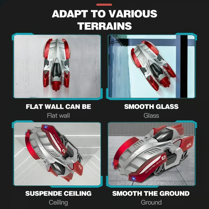 Wall Climbing Remote Control Car