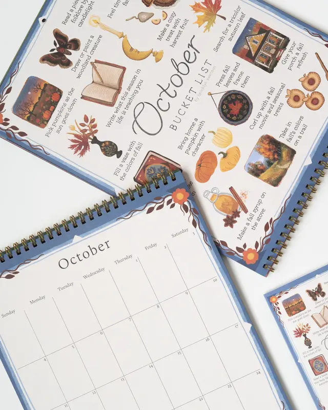 2026 Bucket List Calendar