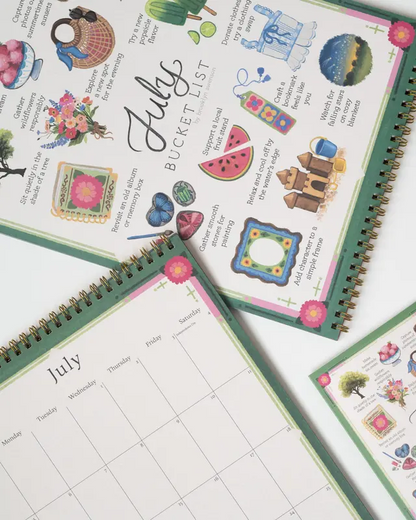 2026 Bucket List Calendar