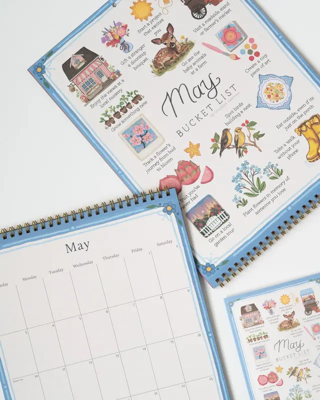 2026 Bucket List Calendar