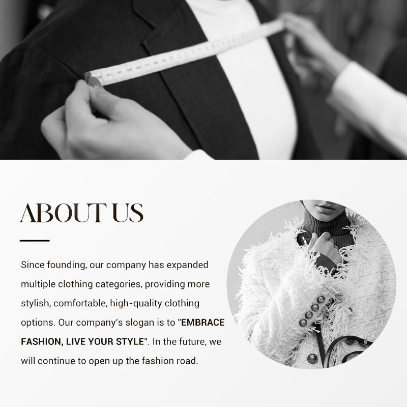 Women’s Fashion Button Tassel Short Coat