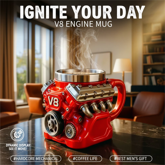 Ultimate V8 Engine Gift Mug & A Gearhead's Dream