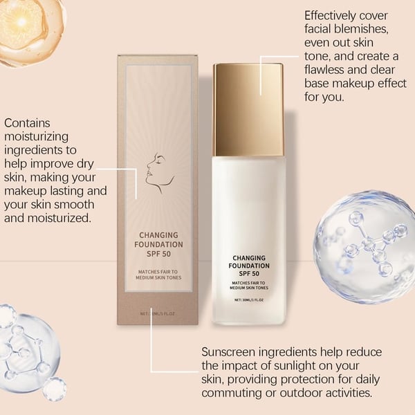 Color Changing Foundation For Mature Skin