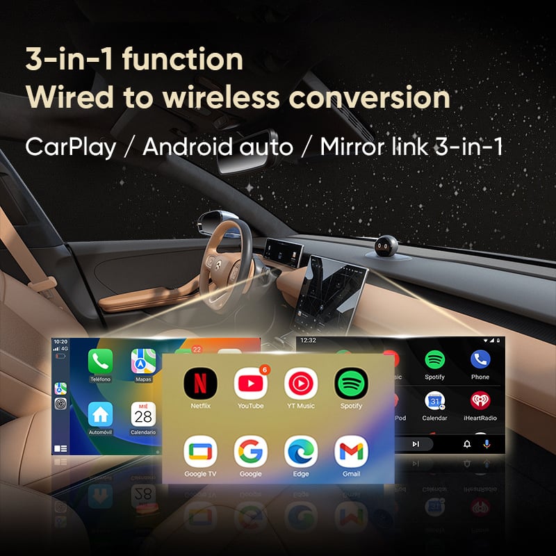 Wireless CarPlay Android Auto Adapter