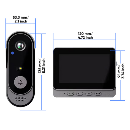 X8 Waterproof Video Doorbell